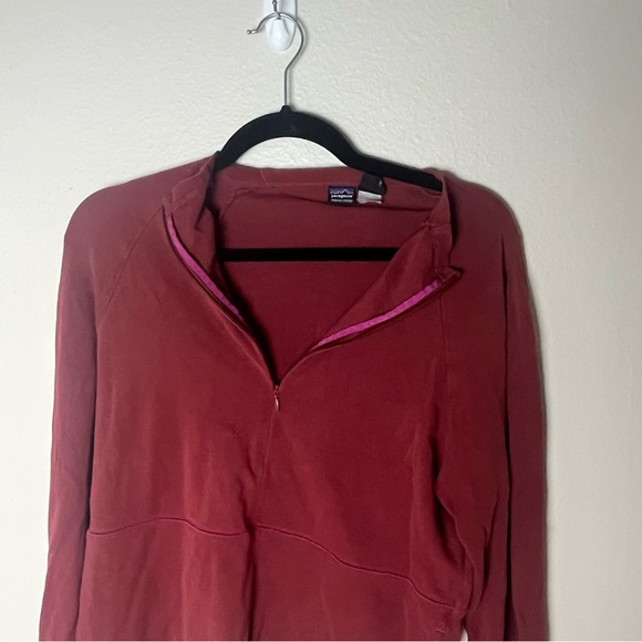 Patagonia Vintage maroon quarter zip - Picture 2 of 4
